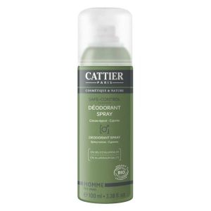 Cattier Déodorant spray  - Safe Control Bio - spray 100 ml
