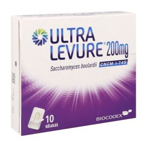 ULTRA LEVURE 200 MG GELULE B/10