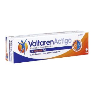 Voltarenactigo 2% Intense Gel 1 Tube(S) Aluminium De 30 G