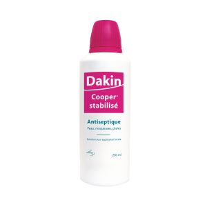 Dakin Cooper Stabilise (Hypochlorite De Sodium) Solution Pour Application Locale 250 Ml En Flacon