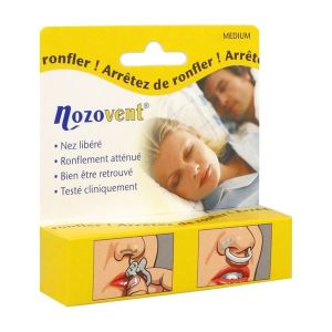 Nozovent Orthese Anti-Ronflement Transparent Medium 2
