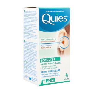 QUIES DOCULYSE Solution auriculaire pour l'hygiène des oreilles, spray 30 ml