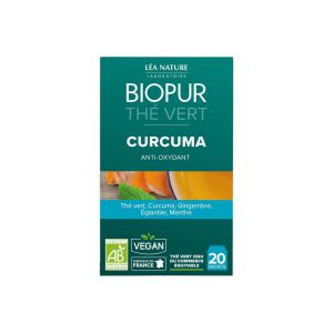 The Vert Curcuma Antioxydant 20 Sachets Biopur