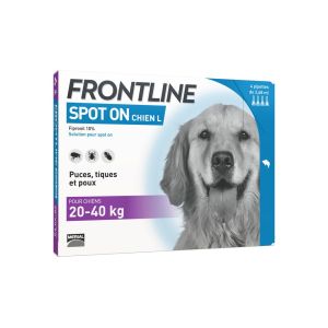 Frontline Spot On Chien L (Pipette A Embout Secable) 2,68 Ml 4