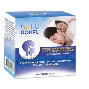 Soluronfl Soluronfl' dispositif nasal anti-ronflement - Etui de 4 embouts