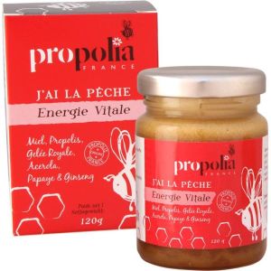 Propolia Energie vitale propolis, miel, gelée royale, ginseng - pot 120 g