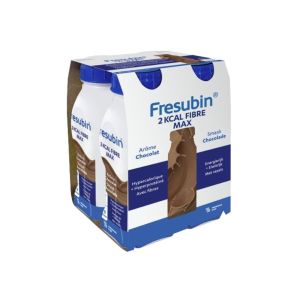 FIBRE DRINK MAX 300ML CHOCO X4