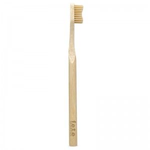 F.E.T.E From Earth To Earth - Brosse à dents en bambou medium Beige