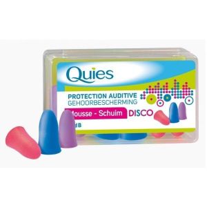 Quies Disco Protection Auditive Mousse Confort x3 paires