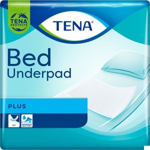 TENA BED PLUS Alèse absorbante, intraversable, à usage unique, 40 cm x 60 cm (ref. 770118), sac 40
