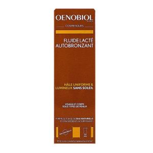 Oenobiol Cosmetiques Fluide Lacte Autobronzant Tube 100 Ml 1