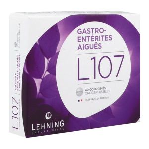 L107 Comprimé orodispersible, boîte 40