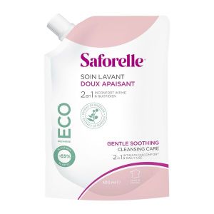 Saforelle Soin Lavant Doux Recharge  400 Ml 1