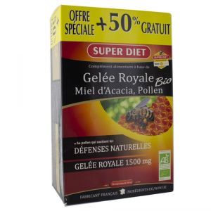Gelee Royale Bio 30X15Ml Superdiet