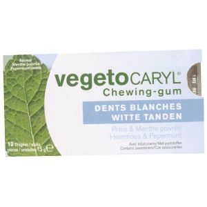 Vegetocaryl Chewing gum Végétocaryl Dents blanches - 12 dragées