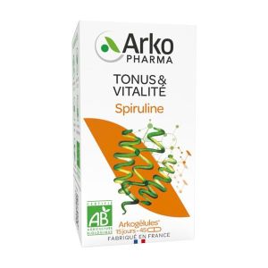 Arkogelules spirul bio gelu45