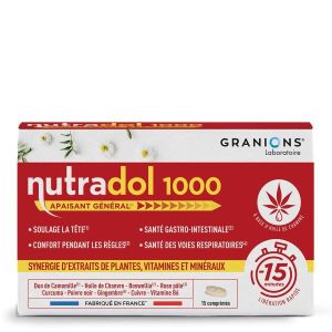 Granions Nutradol 1000 - 15 comprimés