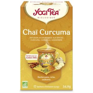 Yogi Tea Chai Curcuma BIO - 17 sachets