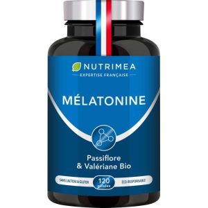 Nutriméa Mélatonine - pilulier 120 gélules
