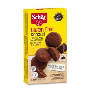 Schar - Cioccolini, biscuits fourrés à la crème au cacao - 150 g