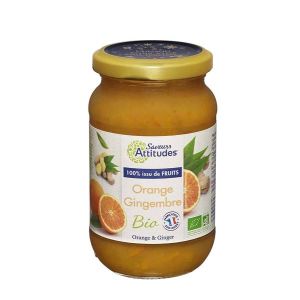 Saveurs & Fruits Préparation aux fruits Orange Gingembre BIO - pot 310 g