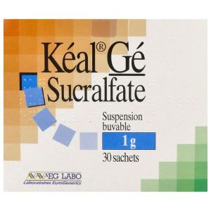 Keal 1 G (Sucralfate) Suspension Buvable En Sachets De 5 Ml B/30