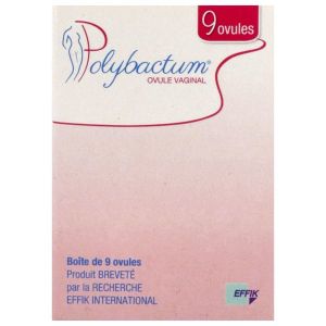 Effik Polybactum Ovule Vaginal 9 Ovules
