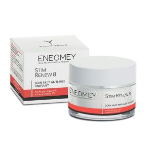 Eneomey Stim Renew 8 Soin Nuit Anti-Age Unifiant 50Ml