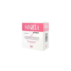 SAUGELLA POLIGYN LINGETTES INDIVIDUELLES BOITE DE 10