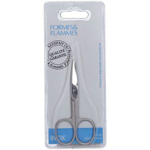 Formes Et Flammes Ciseaux Ongles Droits Inox 1