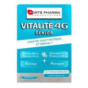 Forté Pharma Vitalité 4G Sénior 20 Ampoules