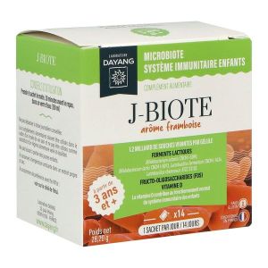 DAYANG J-BIOTE Poudre, complément alimentaire à base de 3 souches de bactéries vivantes, bt 14
