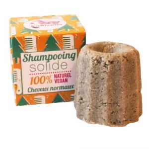 Lamazuna Shampooing Solide Cheveux Normaux Au Sapin Argente 55G