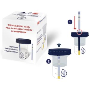 Cysti Test Kit Bandelettes Urinaires Flacons Hygieniques Sacs Plastiques 4 Parametres 25