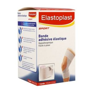 ELASTOPLAST BANDE Bande de contention adhésive, élastique en longueur, 2,5 m x 10 cm, unité