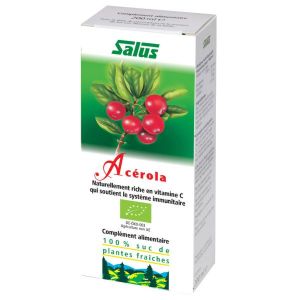 Salus Suc de plantes Acérola BIO - flacon 200 ml