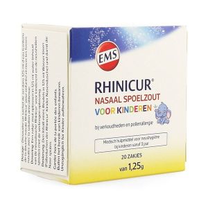 RHINICUR SEL DE RINCAGE NASAL ENFANT Sel de rinçage nasal, bt 20