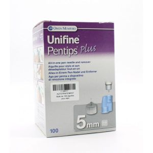 Unifine Plus Aiguille Pour Style Injecteur Insuline 5 Mm Bt 100