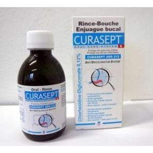 Curasept Ads 212/0,12% Chx Bain De Bouche Liquide Flacon 200 Ml 1