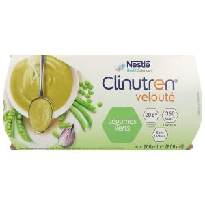 CLINUTREN VELOUTE DADFMS, légumes verts, 200 ml x 4