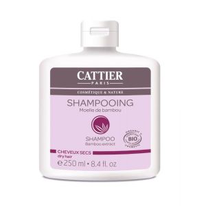 Cattier Shampoing Moëlle de Bambou Bio (cheveux secs) - Flacon 250 ml