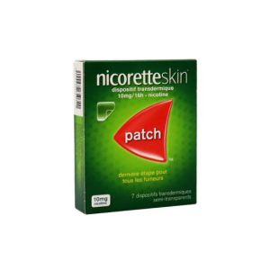 Nicoretteskin 10 Mg/16 Heures (Nicotine) Dispositif Transdermique En Sachet B/7
