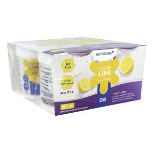 NUTRISENS CREMELINE DB CREME DESSERT Denrée alimentaire destinée à des fins médicales spéciales, citron, 125 g x 4