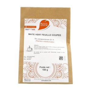 MATE VERT IPHYM Feuille de maté vert, vrac, sac 100 g