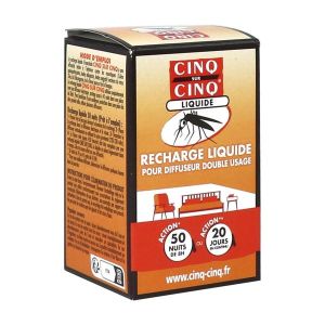 Cinq Sur Cinq Recharge Liquide Pour Diffuseur Electrique Flacon 35 Ml 1