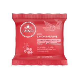 LAINO SAVON SOLIDE FRUITS ROUGES 75 G