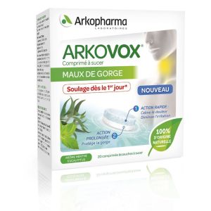 Arkovox comprime a sucer arome menthe eu