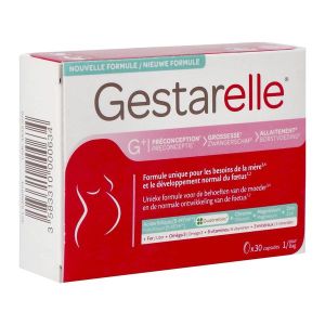 GESTARELLE G+ Capsule, complément alimentaire à base d'oméga 3, vitamines et minéraux, bt 30