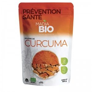 Madia Bio Poudre de Curcuma BIO - sachet 150 g