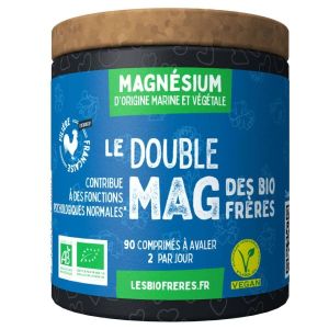 Double mag, Double Magnésium BIO - 90 comprimés à avaler
